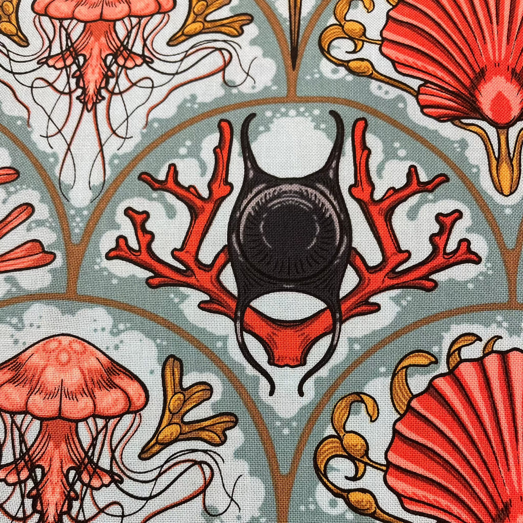 RH 004 Scallops by the Seashore Aqua
