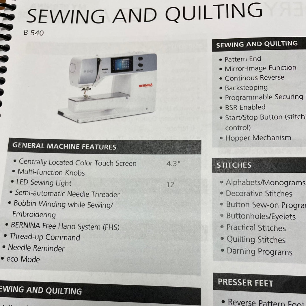 Bernina 540E