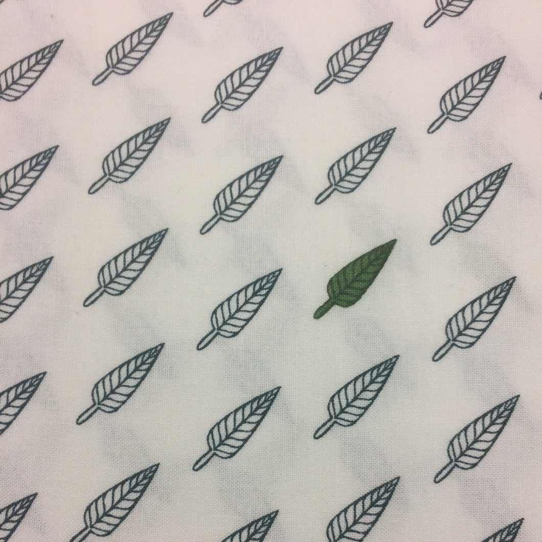 GP127 Stof Leaf Green