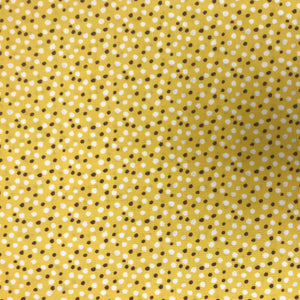 GP084 Stoff Dots Yellow
