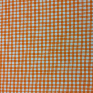 GI009 RK Gingham 1/8" Orange