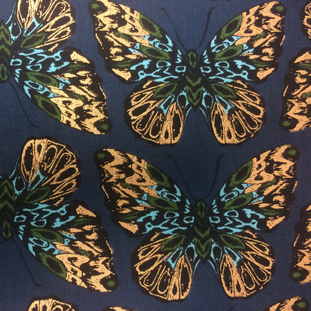 RS003 Tiger Fly Butterfly Indigo