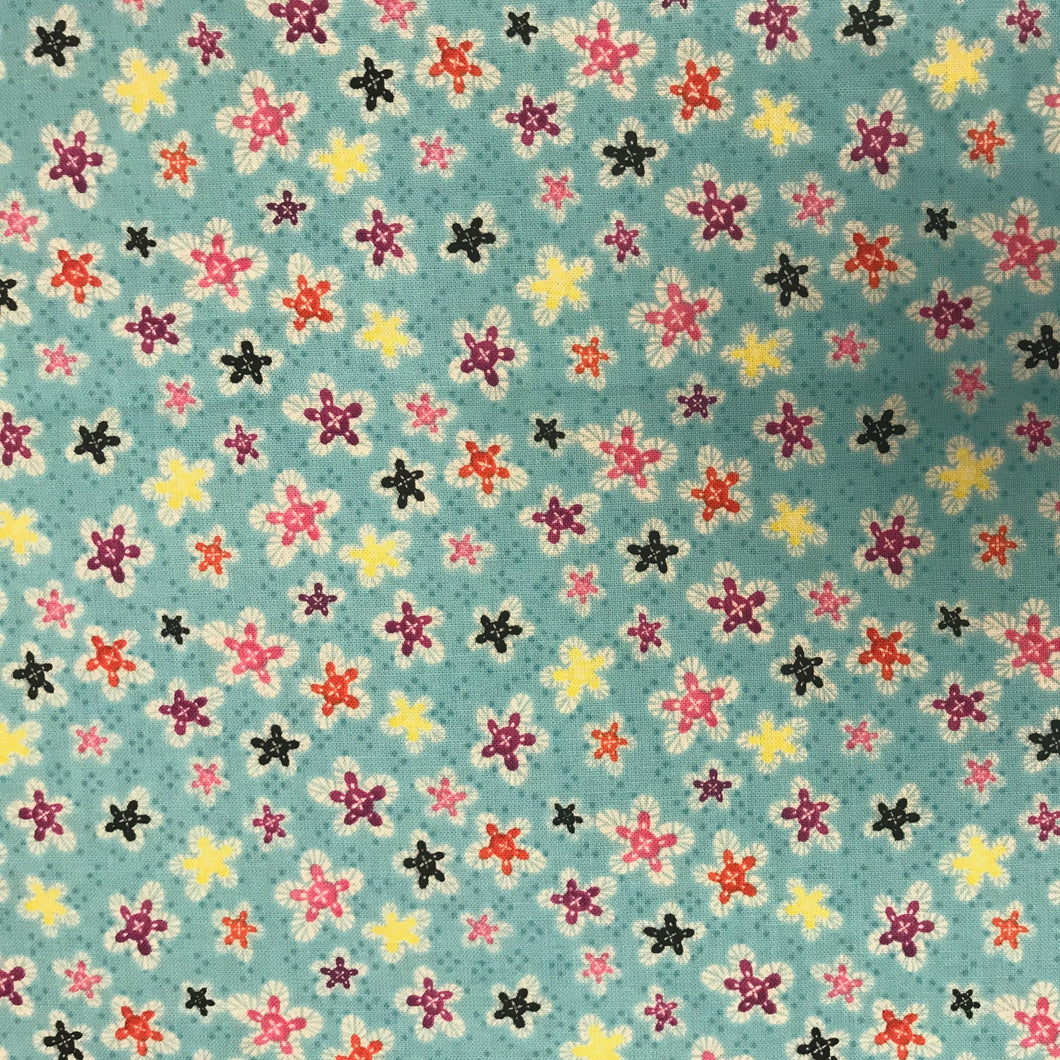 GP202 FQ Party Flowers Blue