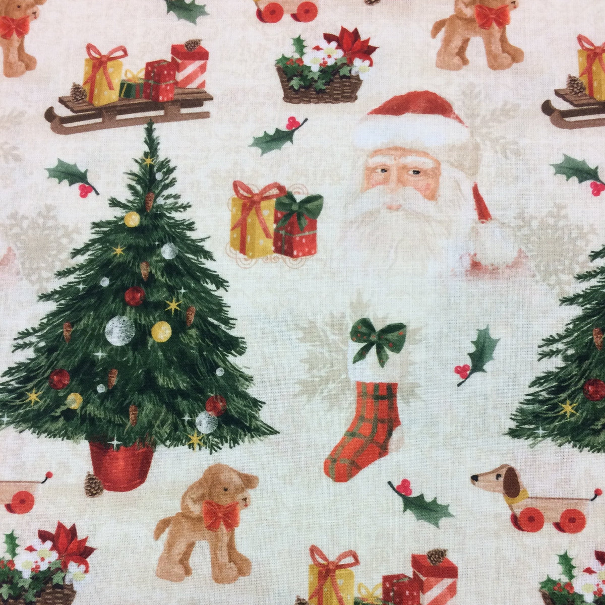HP001 Stof Vintage Santa Fabric Corner Inc