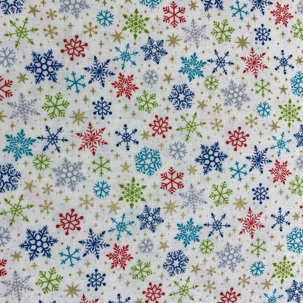 HP031 Santa Snowflake Multi