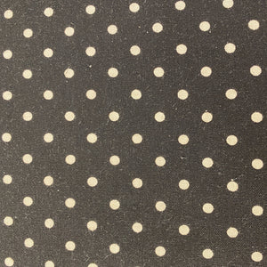 LB049 Moda Linen Mochi Dot Black