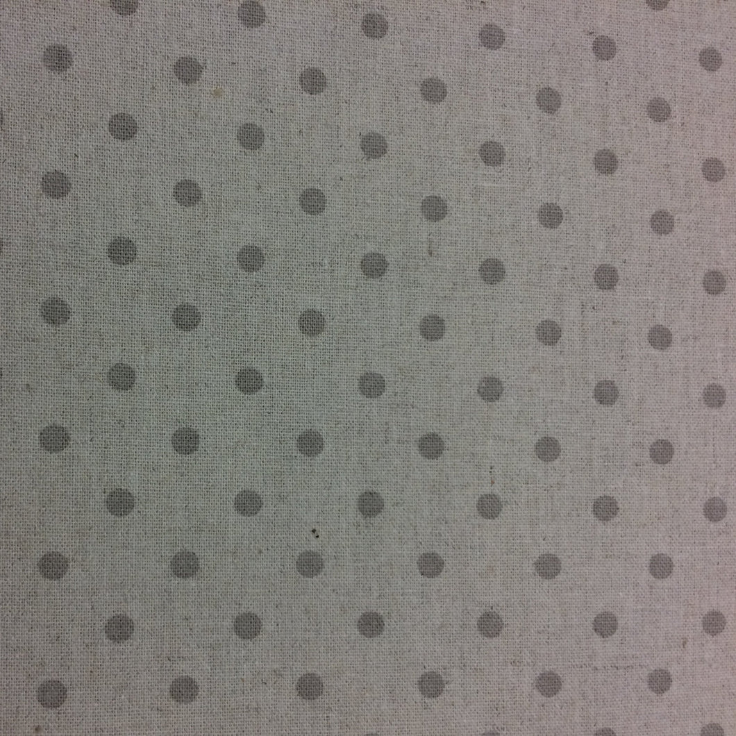 LB036 Linen Mochi Dot Natural