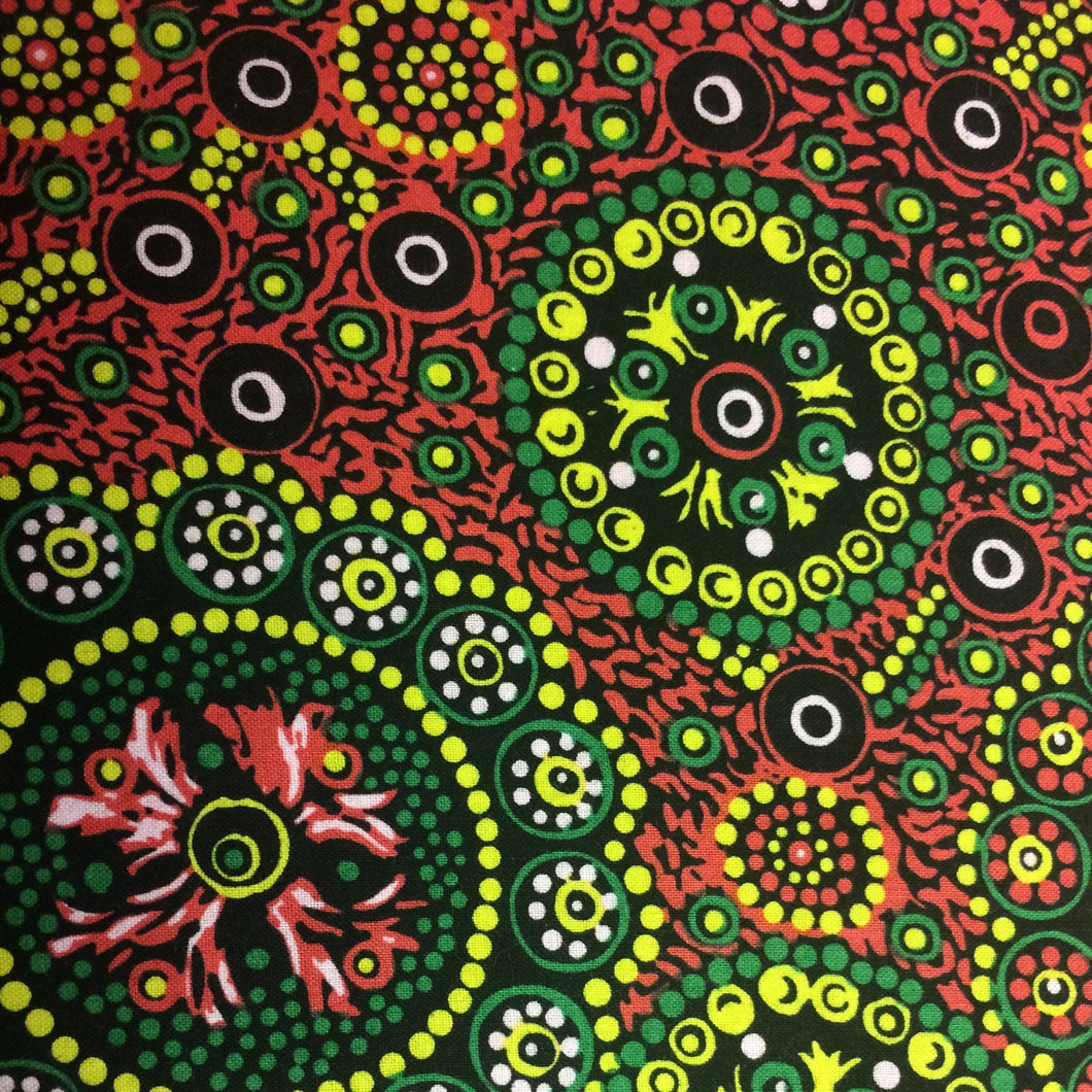 AB014 Wild Desert Flowers Red